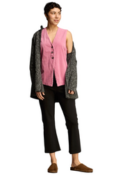 CUT LOOSE Lux Cord Long Vest - 1895274