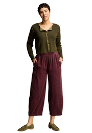 CUT LOOSE Marled Sweater Knit Crop Cardigan - 6708932