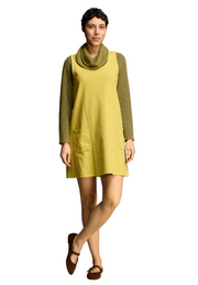 CUT LOOSE Marled Sweater Knit Cowl Neck Pullover - 6707428
