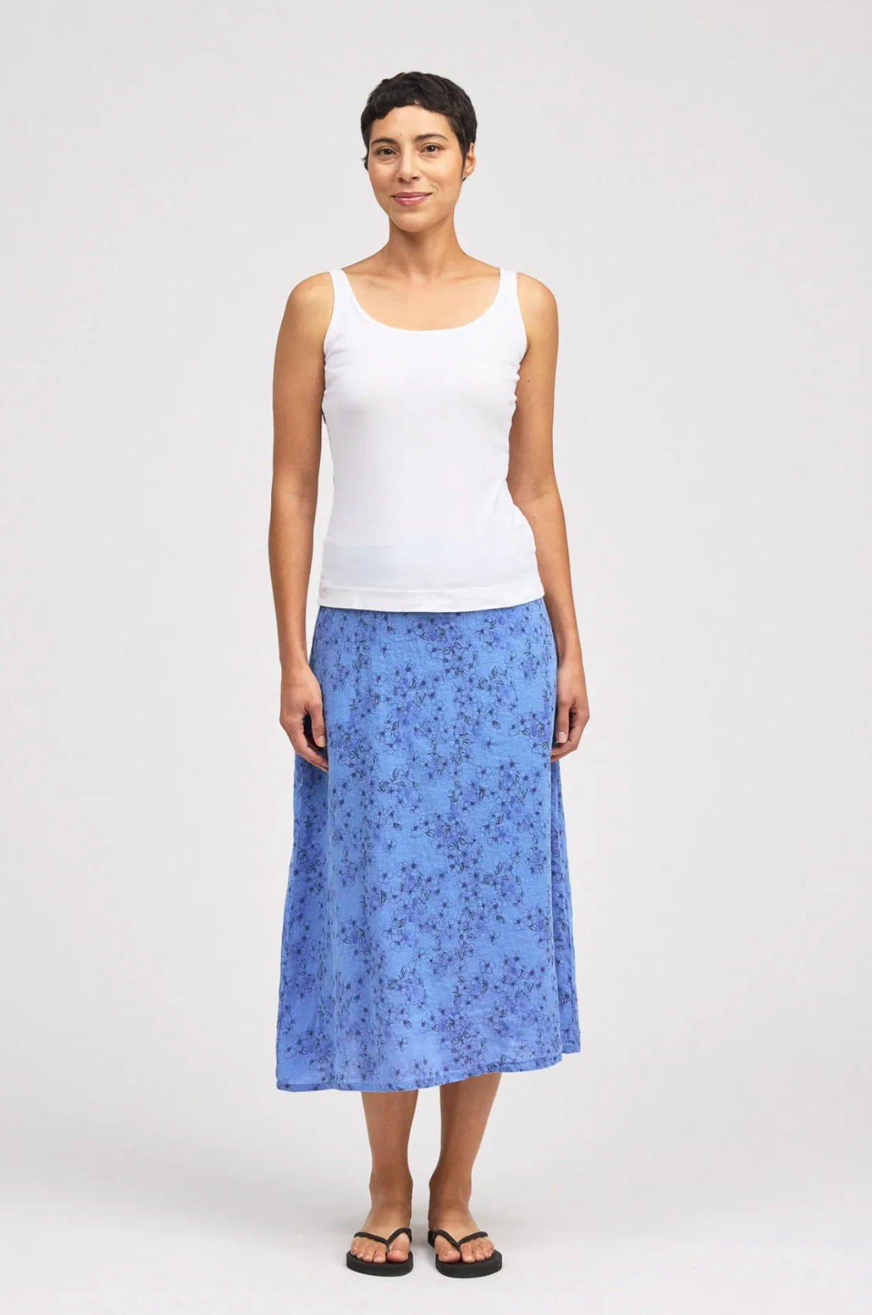 CUT LOOSE Light Lycra Jersey Layering Tank - 2015118