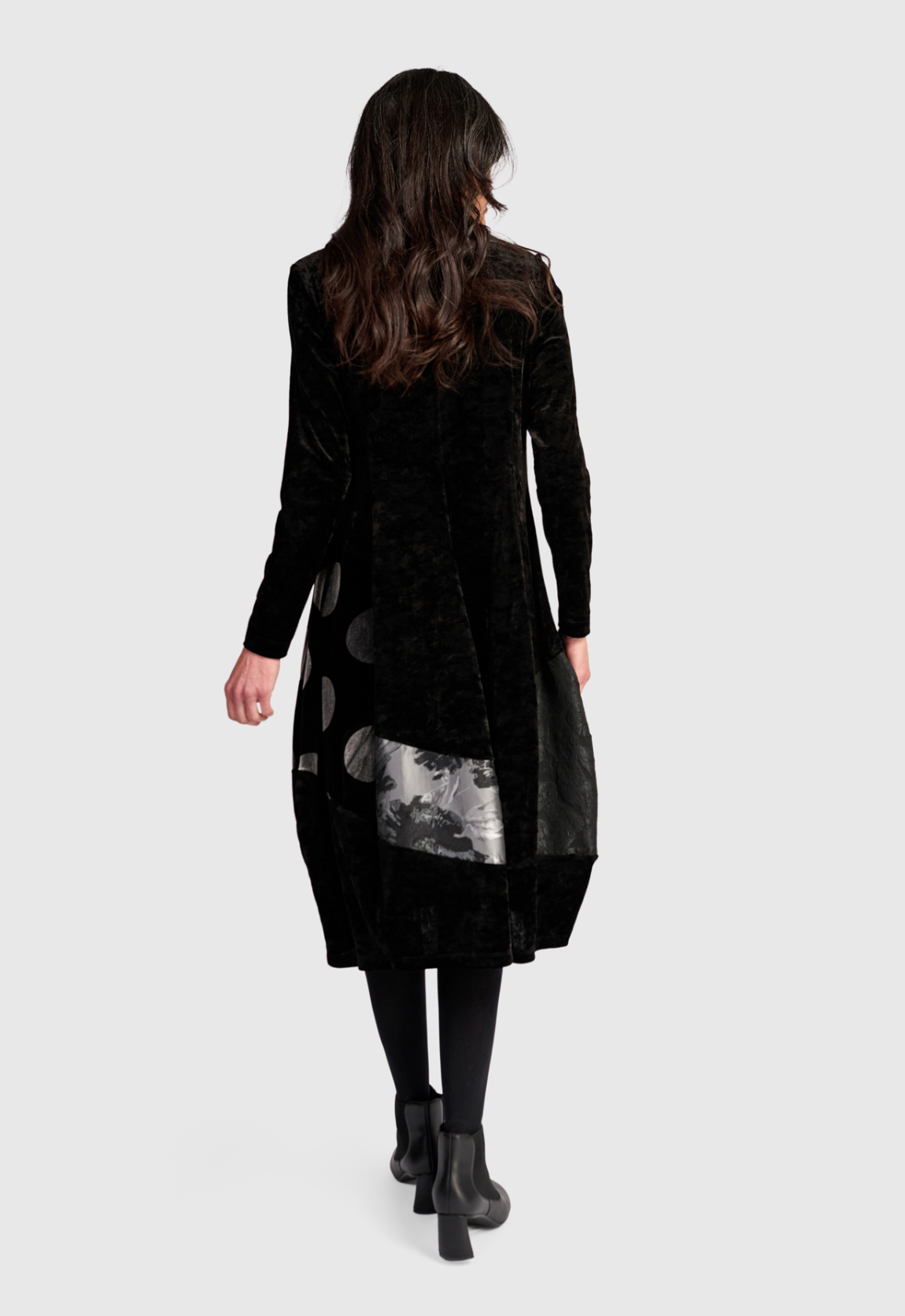 ALEMBIKA Velvet Dress - AD909M - MIX