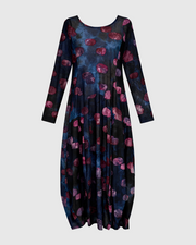 ALEMBIKA Poly-Knit Dress - AD918M - MIDNIGHT