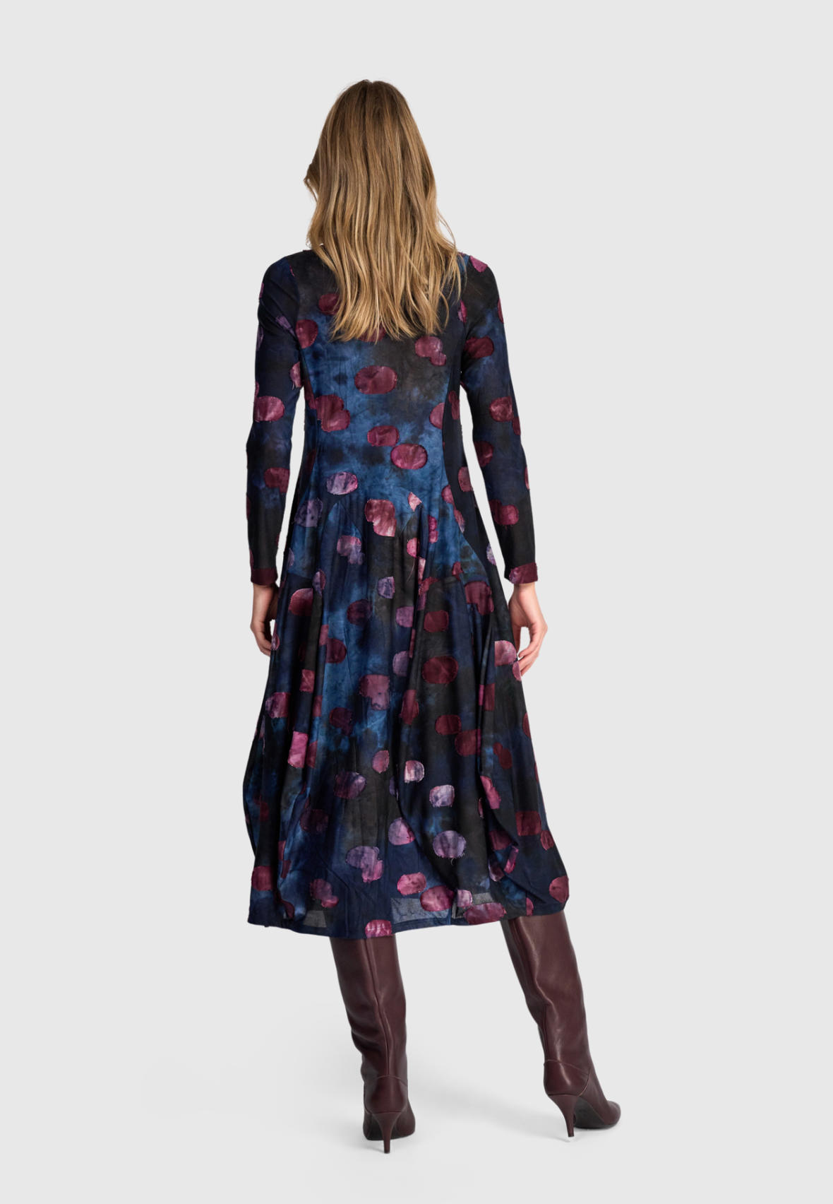 ALEMBIKA Poly-Knit Dress - AD918M - MIDNIGHT