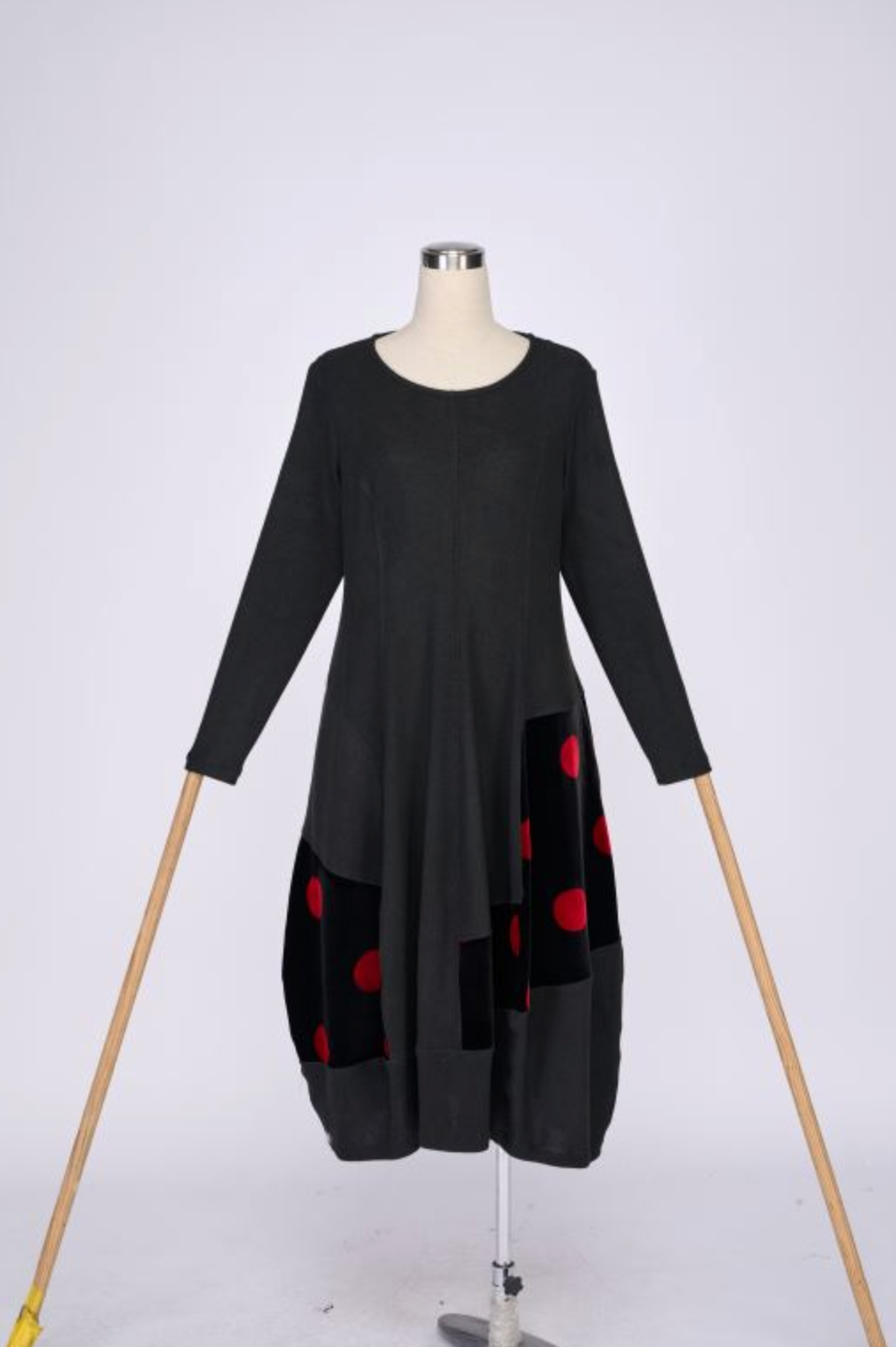ALEMBIKA Cocoon Dress - AD919R - RUBY