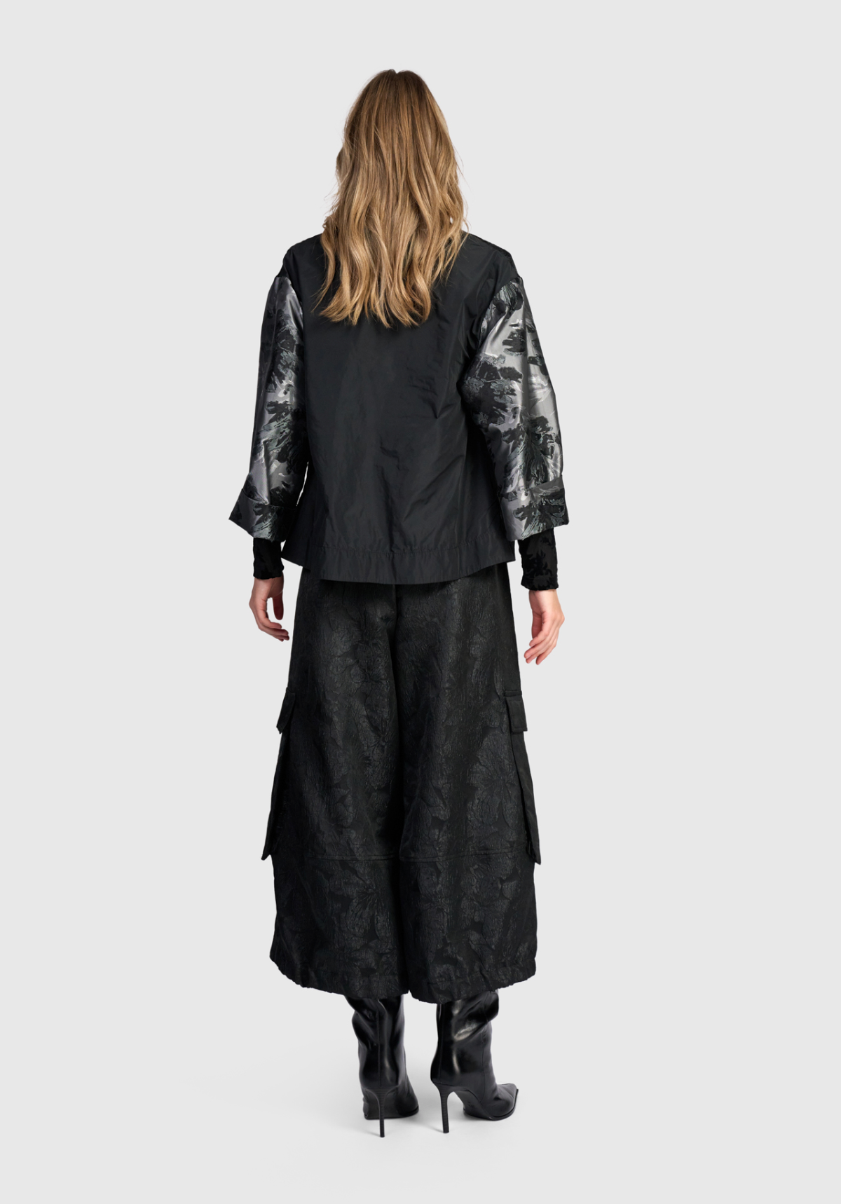 ALEMBIKA Velvet-Jacquard Jacket - AJ731M - MIX