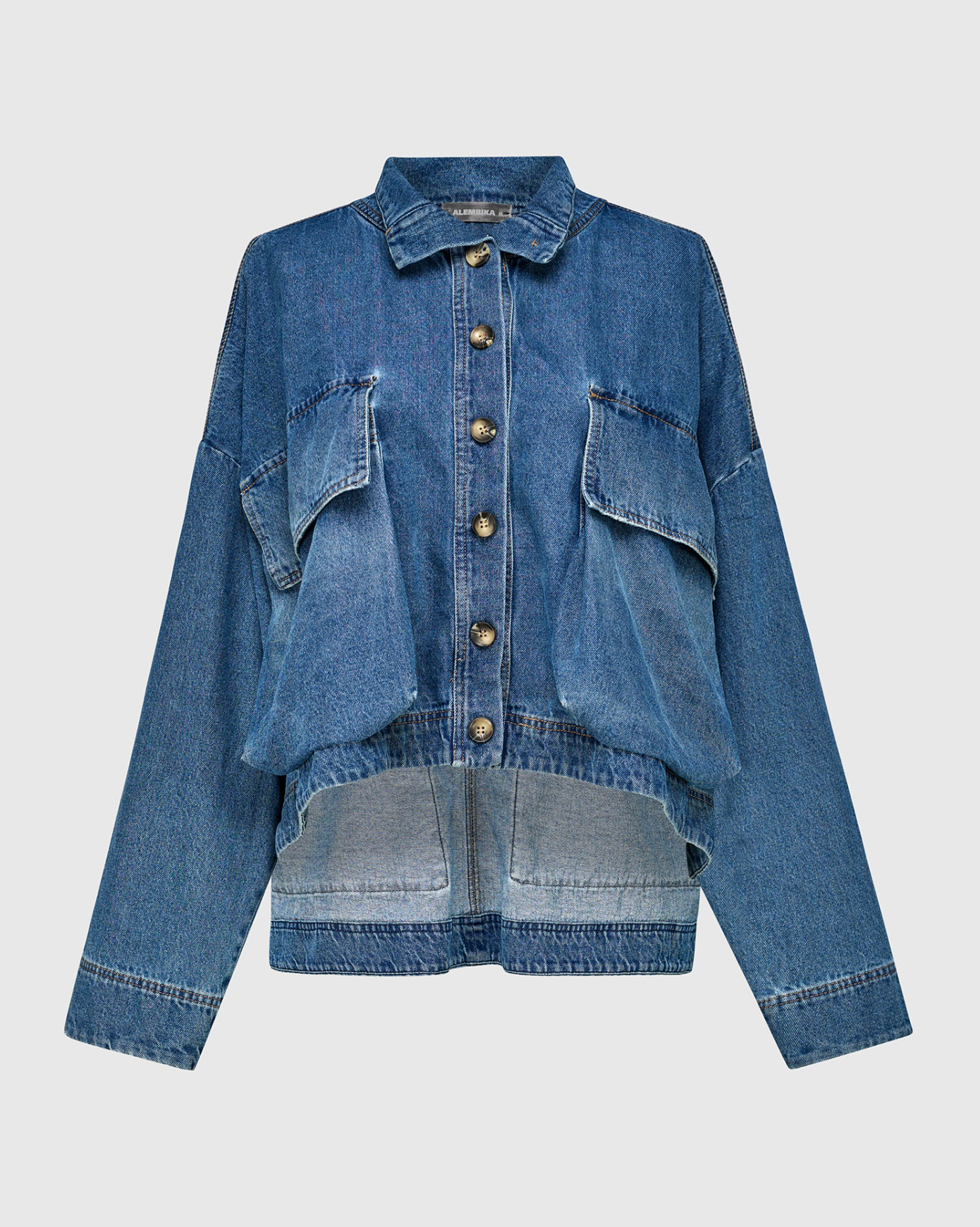 ALEMBIKA Denim Jacket - AJ736D - DENIM