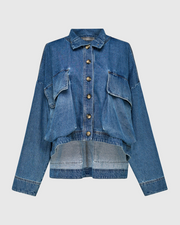 ALEMBIKA Denim Jacket - AJ736D - DENIM