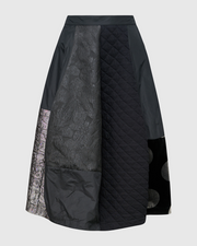 ALEMBIKA Taffeta Skirt - AK734M - MIX