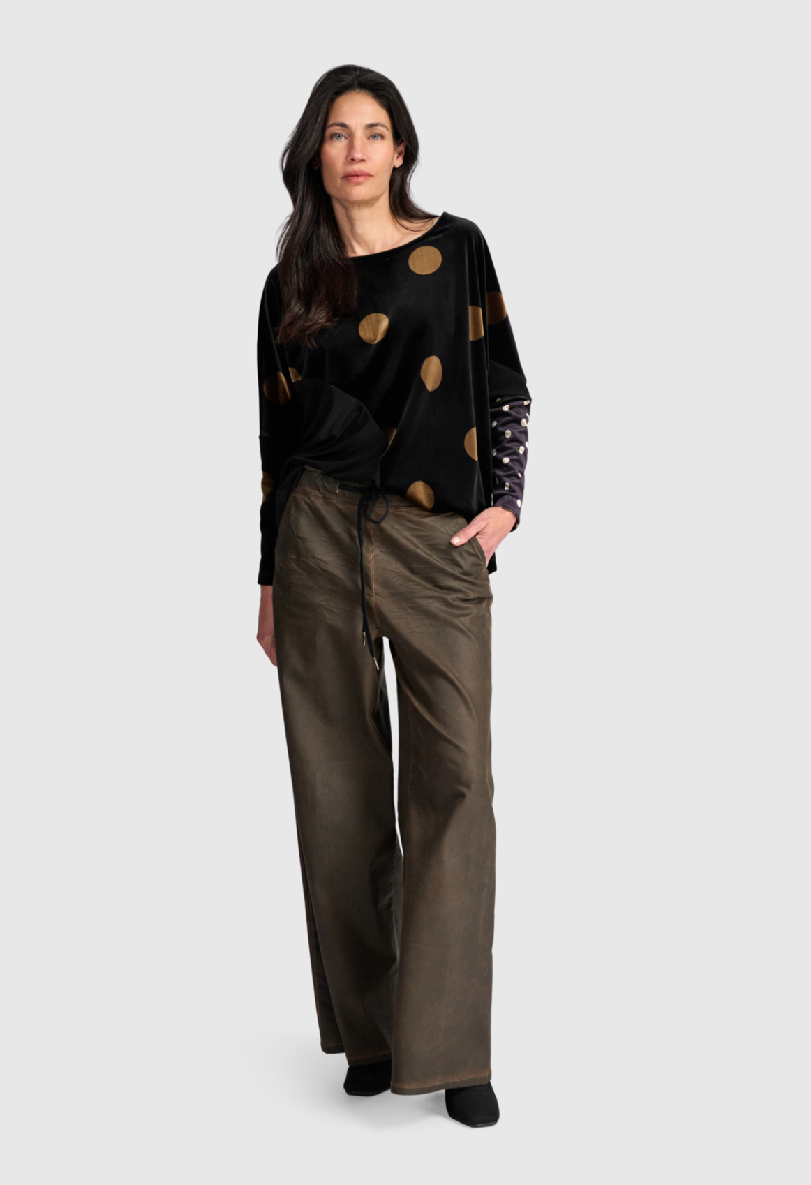 ALEMBIKA Iconic Jeans - AP707B - BROWN
