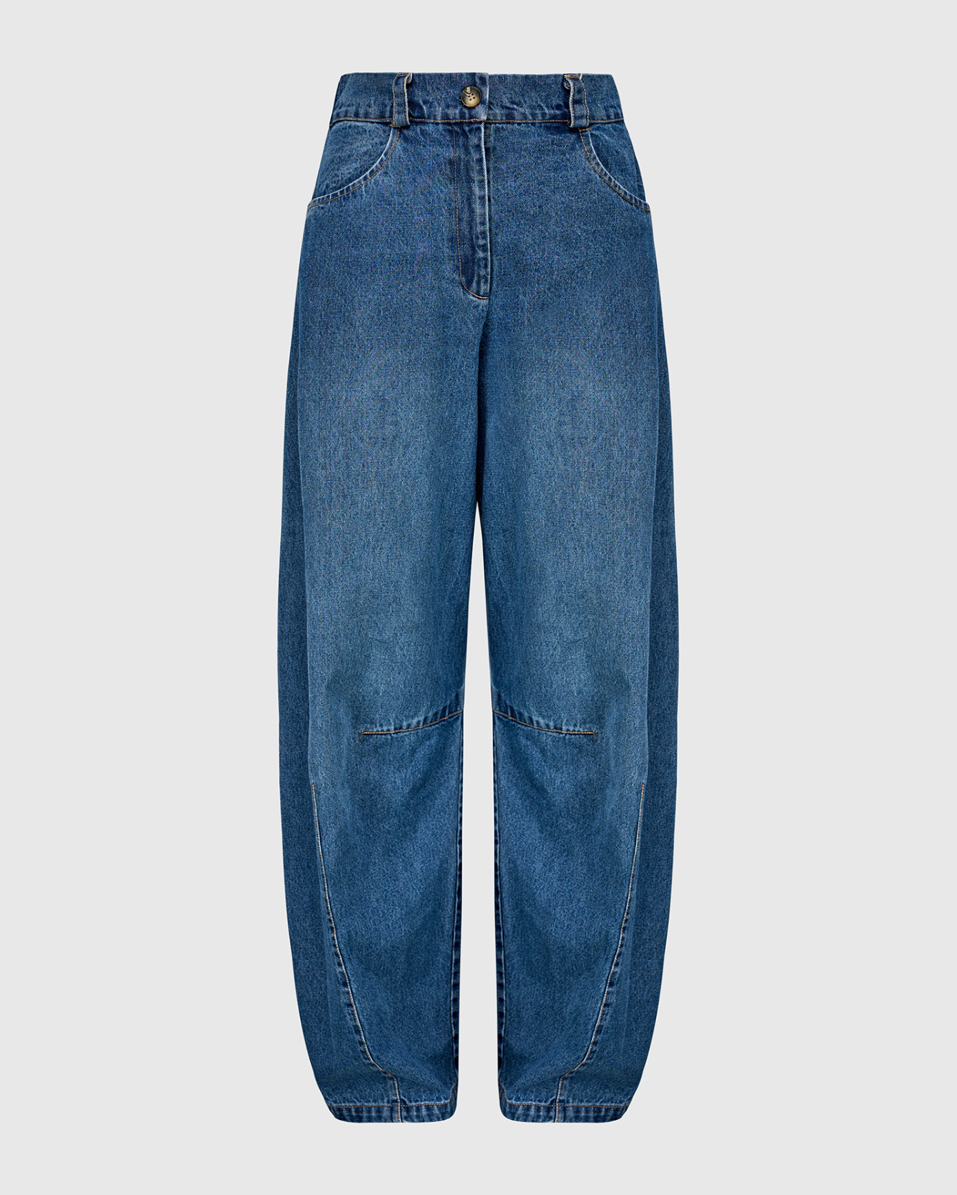 ALEMBIKA Denim Pants - AP712D - DENIM