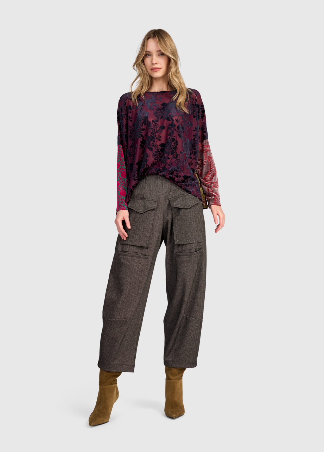 ALEMBIKA Poly-Jersey Pants - AP727T - TAUPE