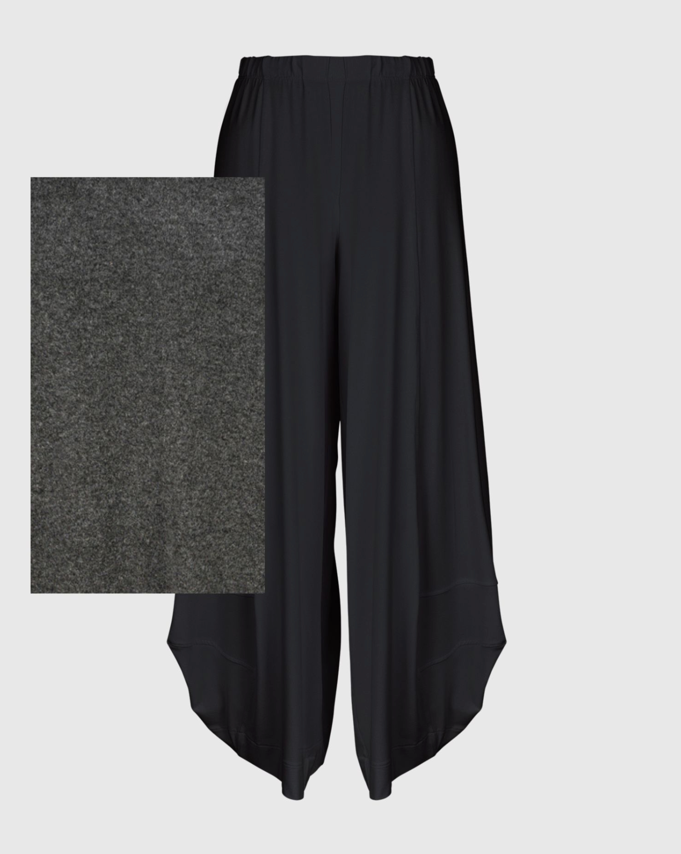 ALEMBIKA Poly-Knit Punto Pants - AP735G - GREY