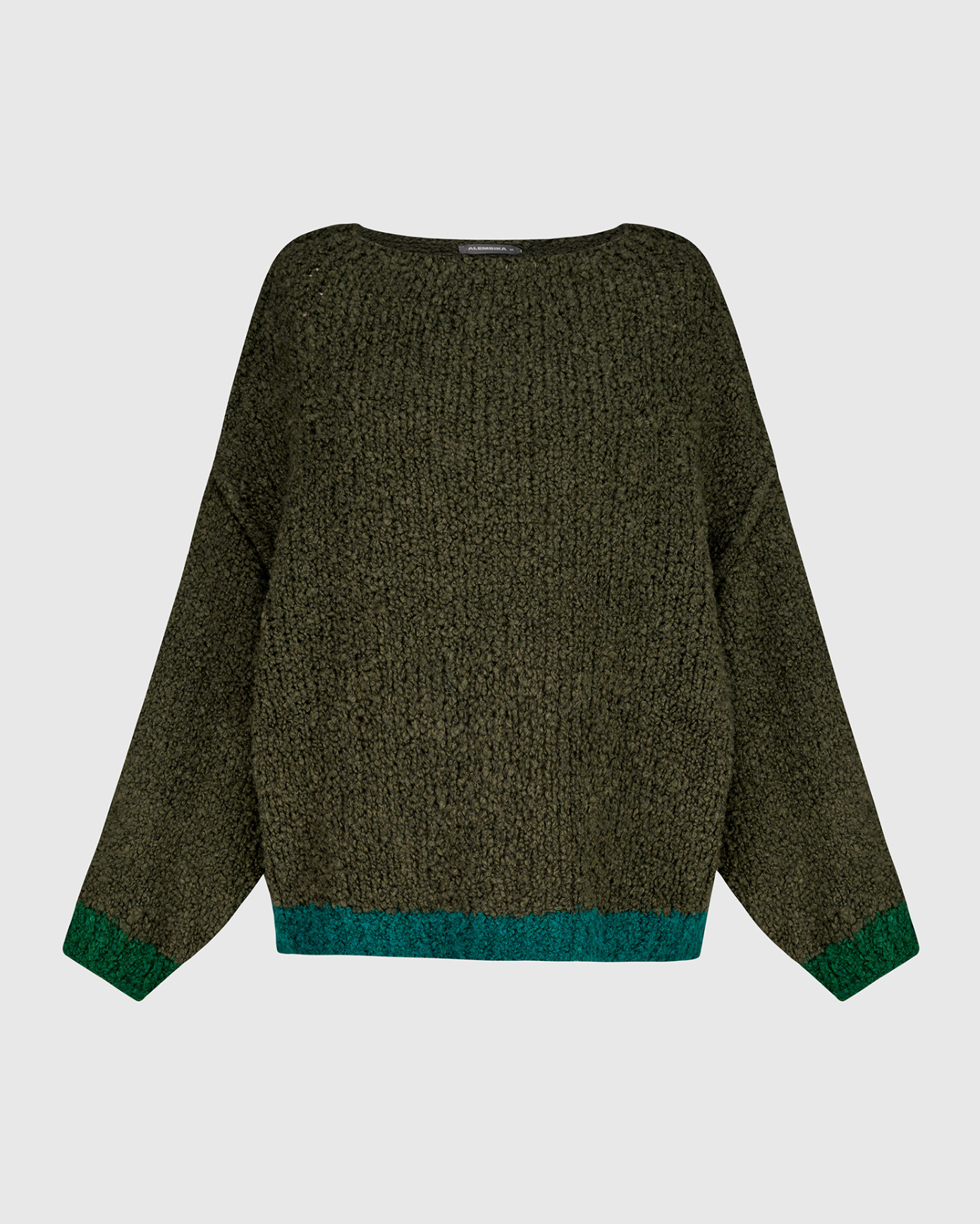 ALEMBIKA Knit Sweater - AS946G - GREEN