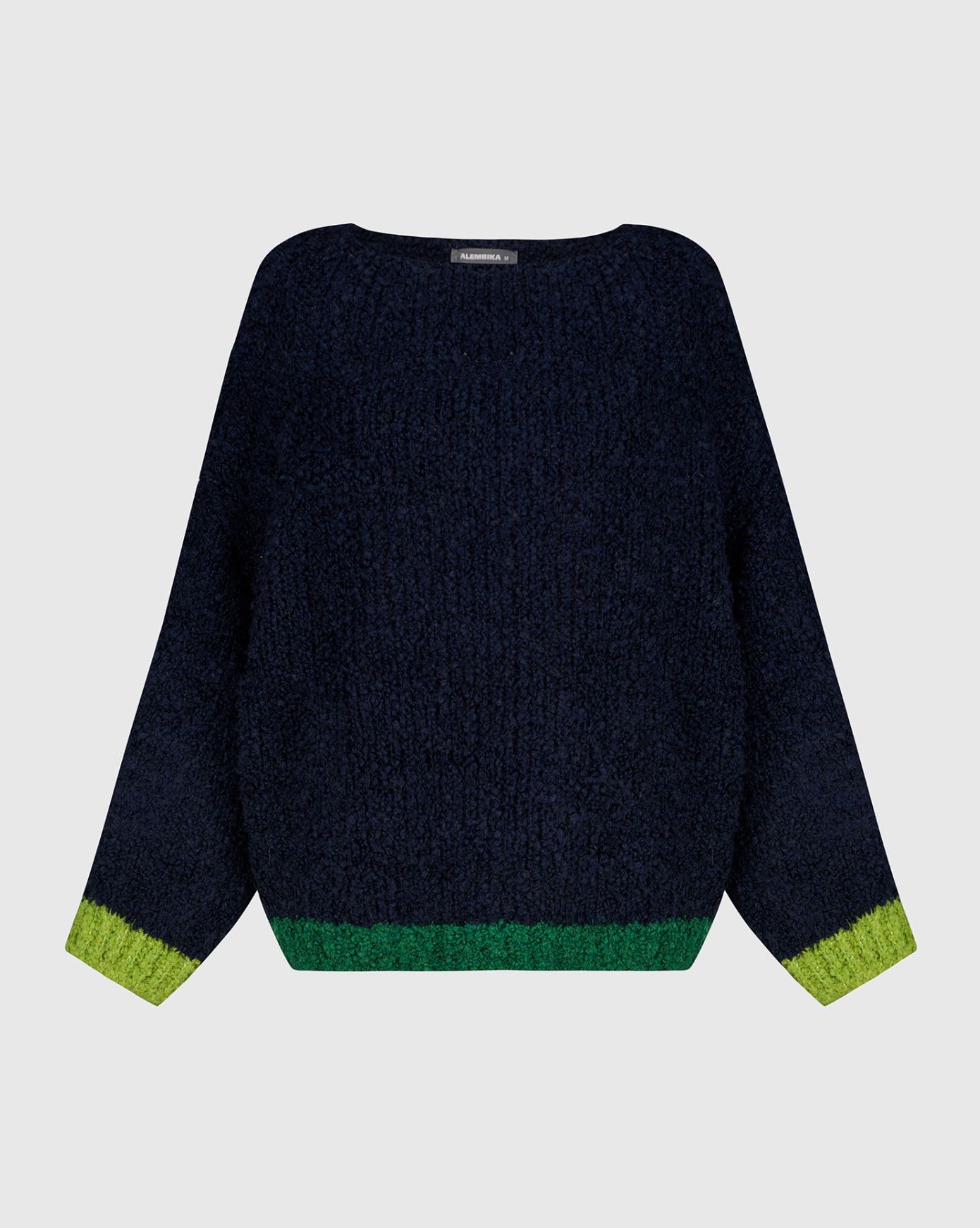 ALEMBIKA Knit Sweater - AS946N - NAVY