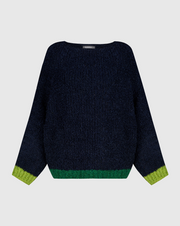 ALEMBIKA Knit Sweater - AS946N - NAVY