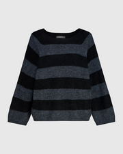 ALEMBIKA Knit Sweater - AS949S - STEEL