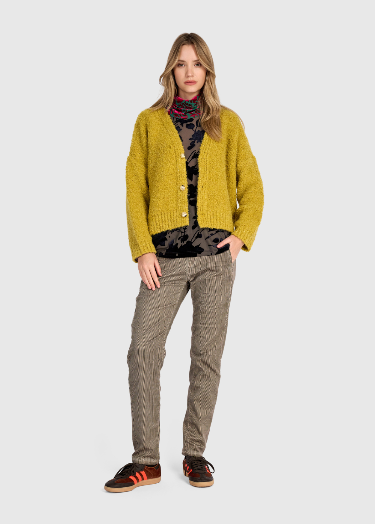 ALEMBIKA Knit Sweater - AS951H - HONEY