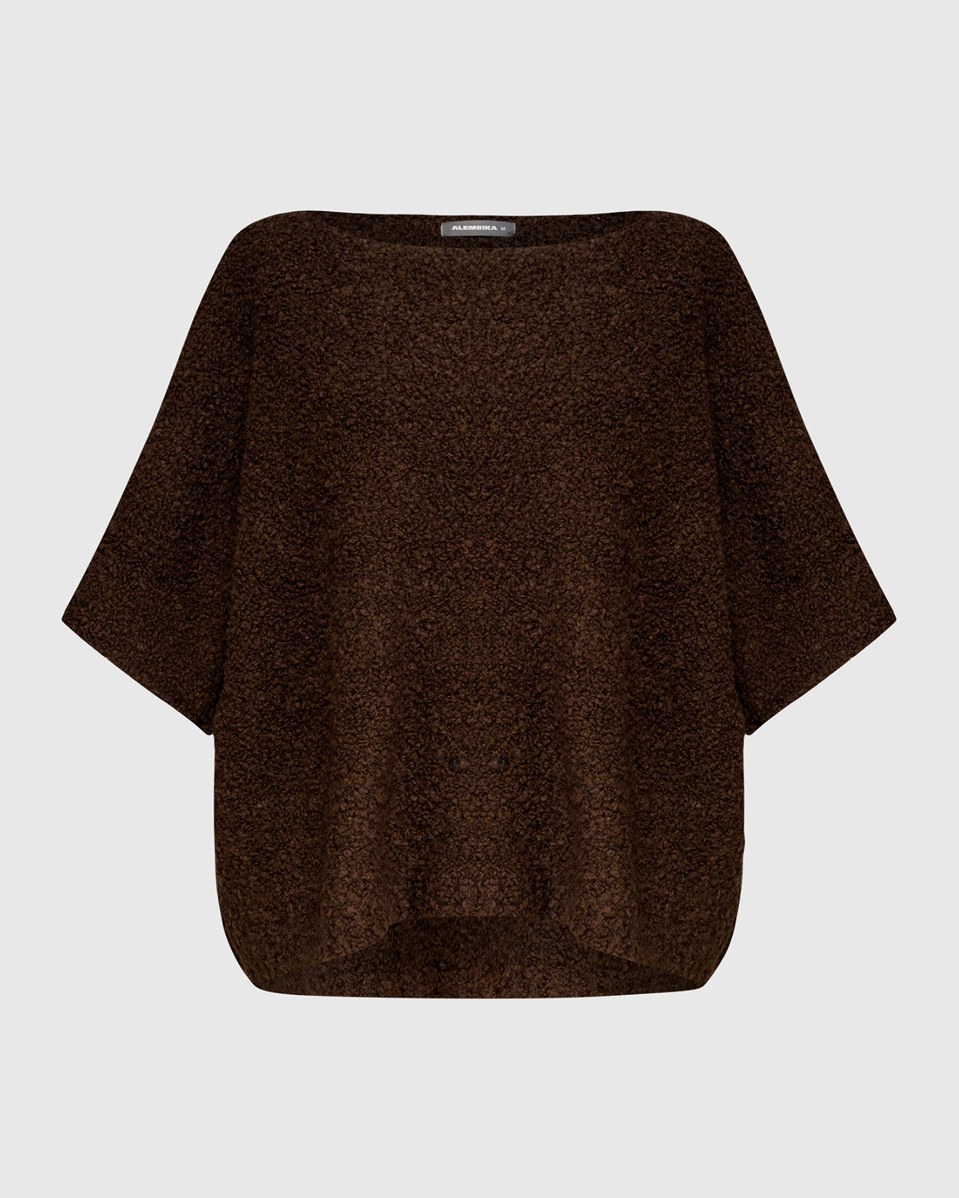 ALEMBIKA Knit Sweater - AS952B - BROWN