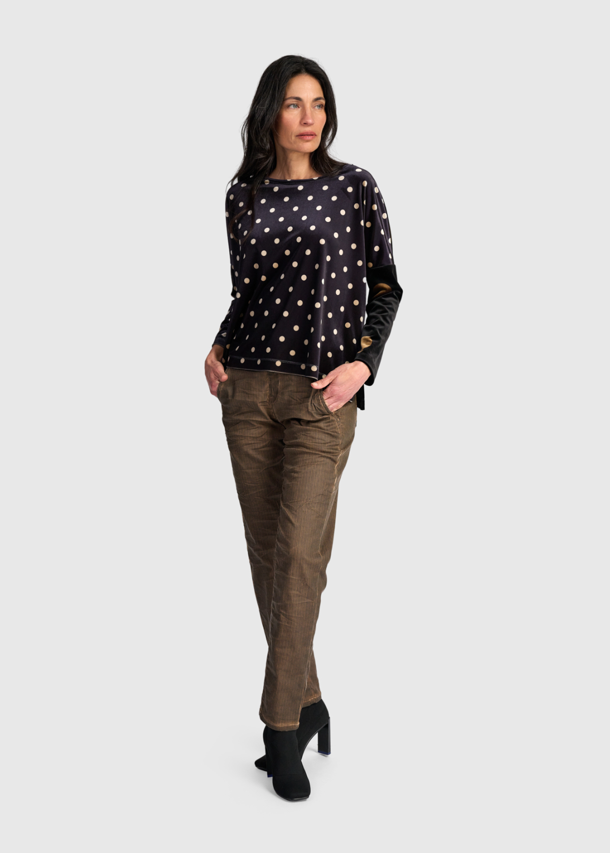 ALEMBIKA Velvet Top - AT826P - POLKA