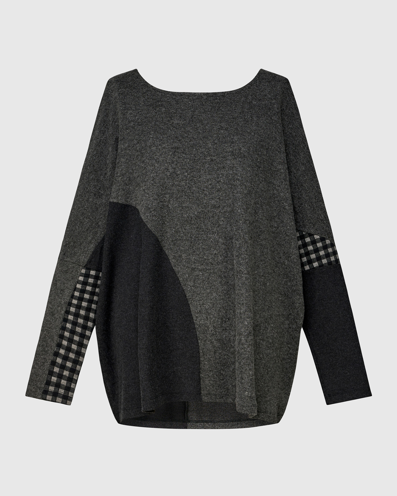 ALEMBIKA Poly-Knit Top - AT837G - GREY