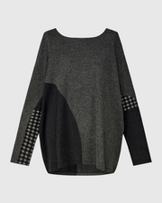 ALEMBIKA Poly-Knit Top - AT837G - GREY