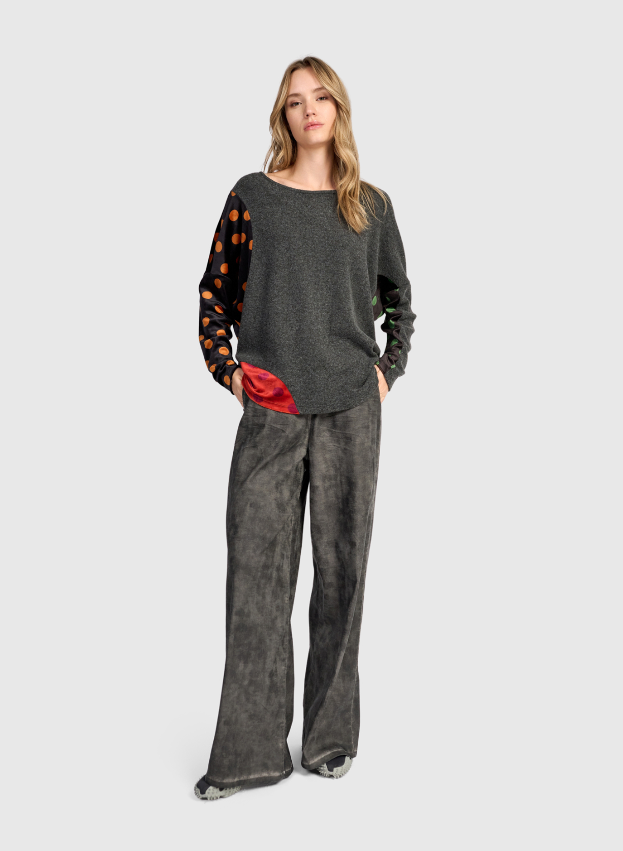ALEMBIKA Poly-Knit Top - AT838M - MIX