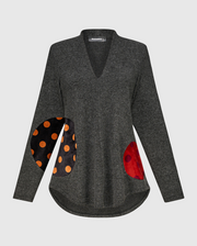 ALEMBIKA Poly-Knit Top - AT839M - MIX