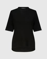 ALEMBIKA Visco-Rib Top - AT844B - BLACK