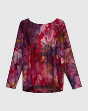ALEMBIKA Poly-Knit Top - AT850W - WINE