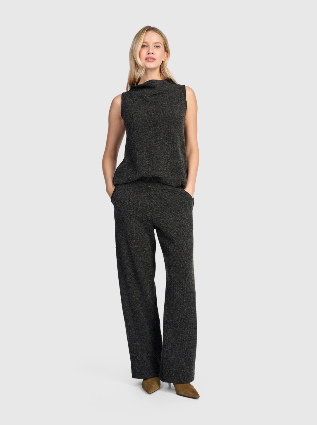 ALEMBIKA Poly-Jersey Pants - UP232S - SHADOW