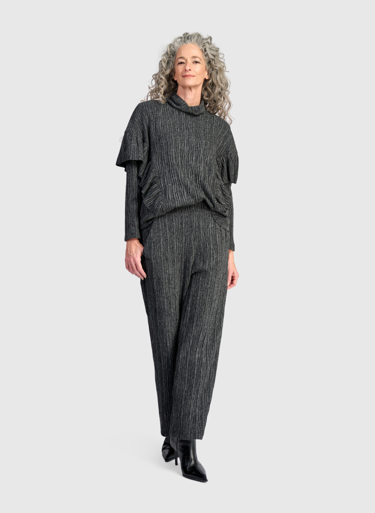 ALEMBIKA Poly-Jersey Pants - UP233G - GRAPHITE