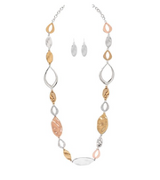 RAIN Silver Oval Earring