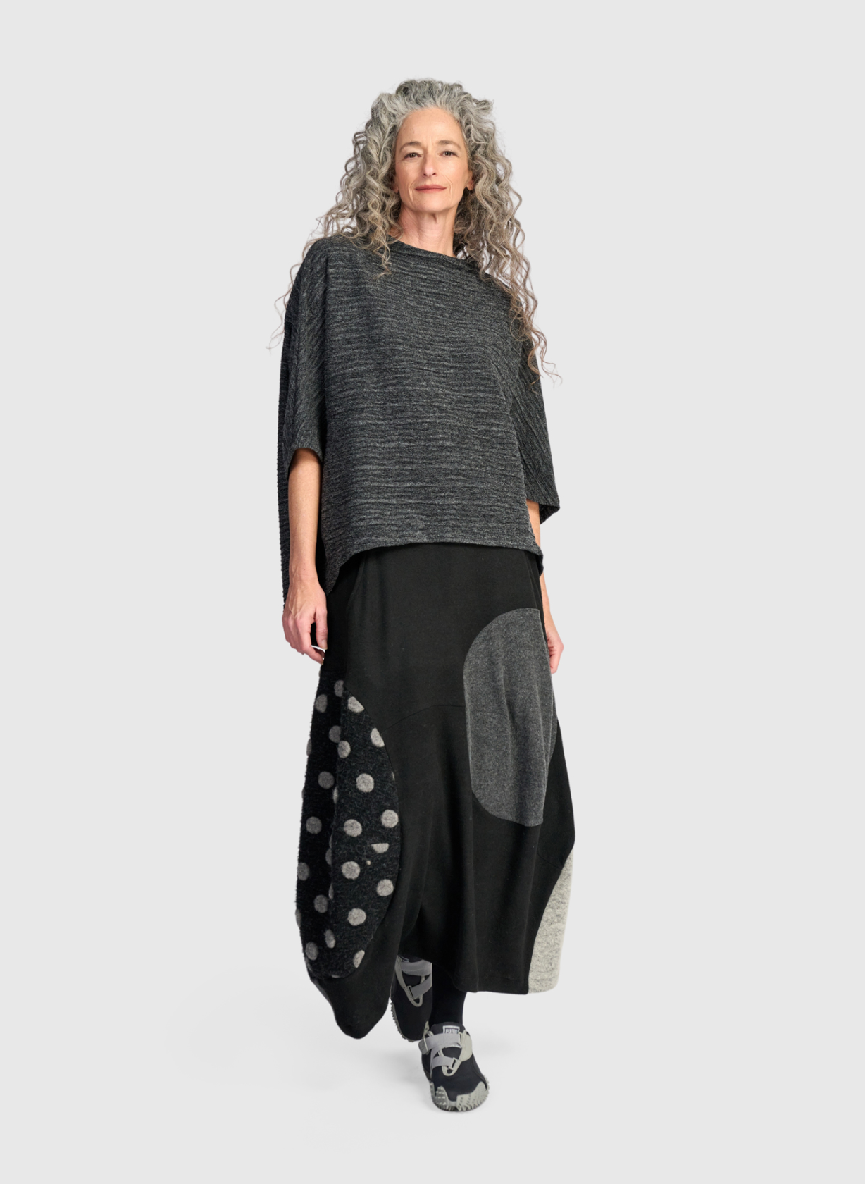 ALEMBIKA Poly-Jersey Top - UT258G - GRAPHITE
