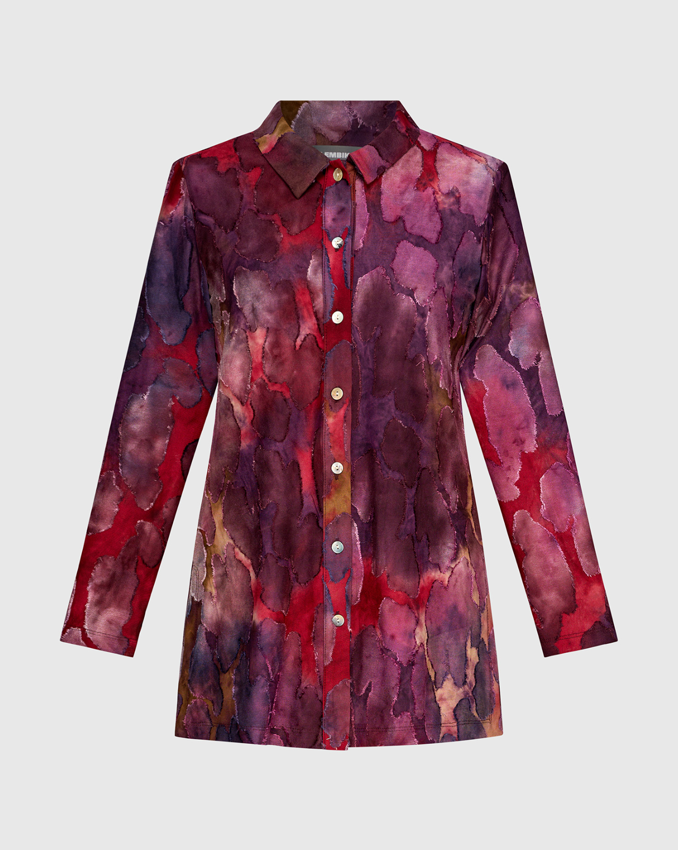 ALEMBIKA Poly-Knit Top - AT849W - WINE