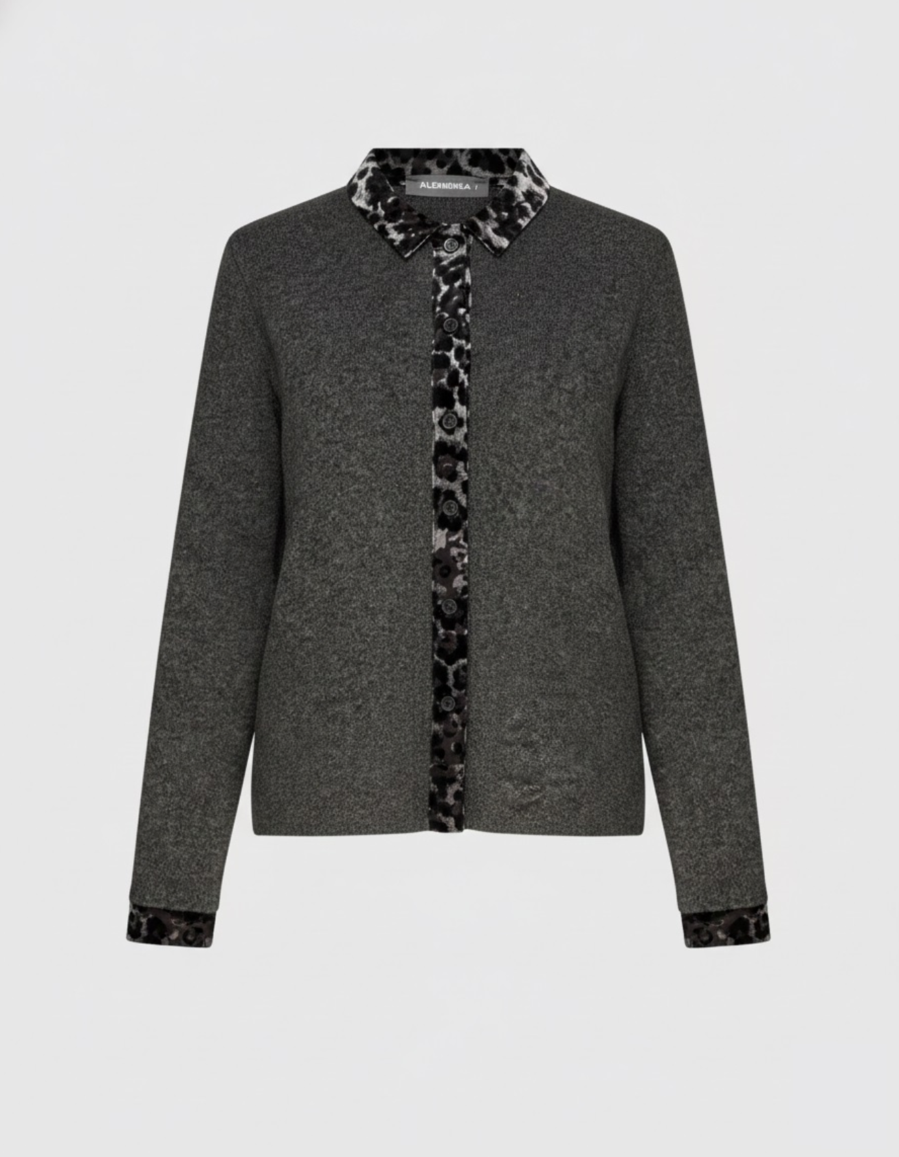 ALEMBIKA Poly-Knit Top - ATS820G - GREY