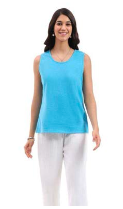 Parsley & Sage SHAWN TANK - 26T40AP - OCEAN