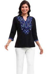 Parsley & Sage KATE TOP - 26S448CP - BLACK