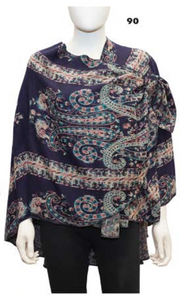 Rapti Cashmere Buckle Shawl - PRINT 90