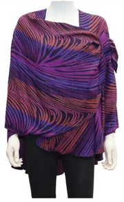 Rapti Cashmere Buckle Shawl - PRINT 92