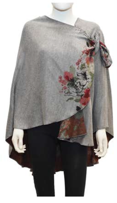 Rapti Cashmere Buckle Shawl - PRINT 94