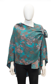Rapti Cashmere Buckle Shawl - PRINT 87