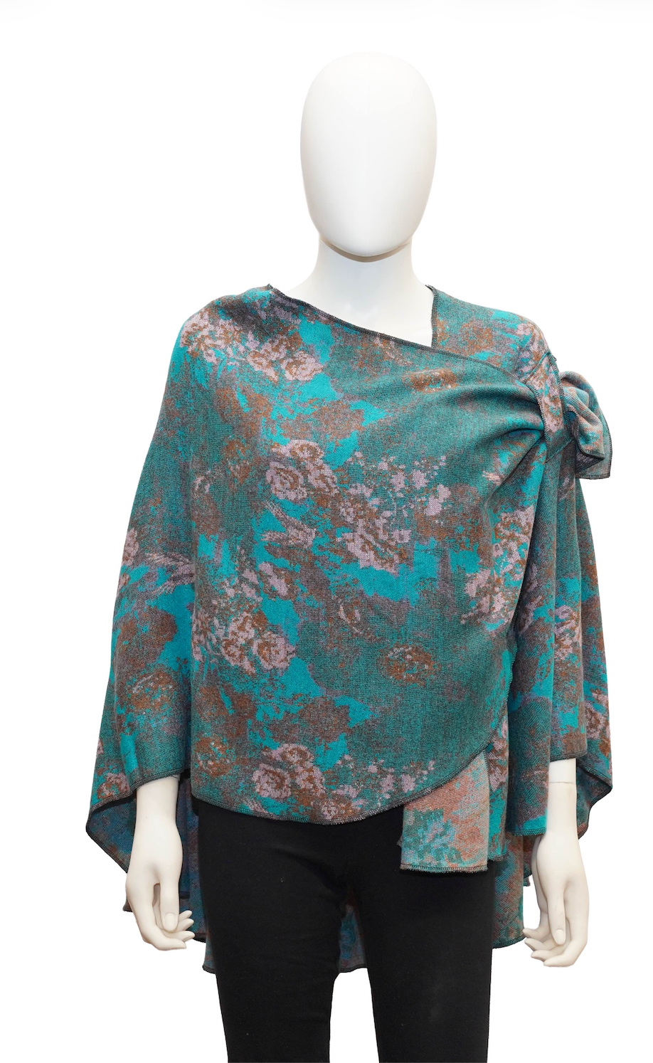 Rapti Cashmere Buckle Shawl - PRINT 87