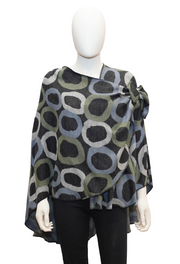 Rapti Cashmere Buckle Shawl - PRINT 89