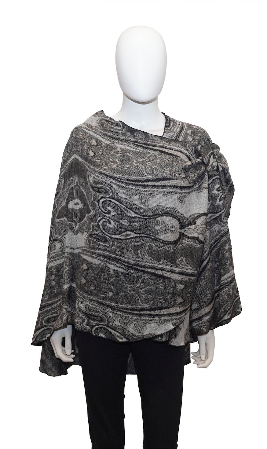 Rapti Cashmere Buckle Shawl - PRINT 83
