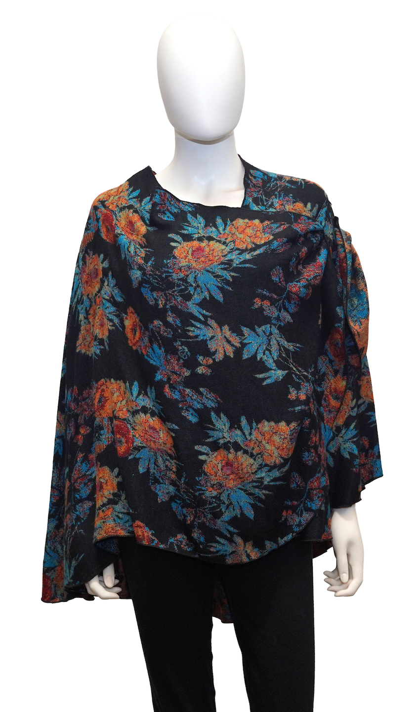 Rapti Cashmere Buckle Shawl - PRINT 85