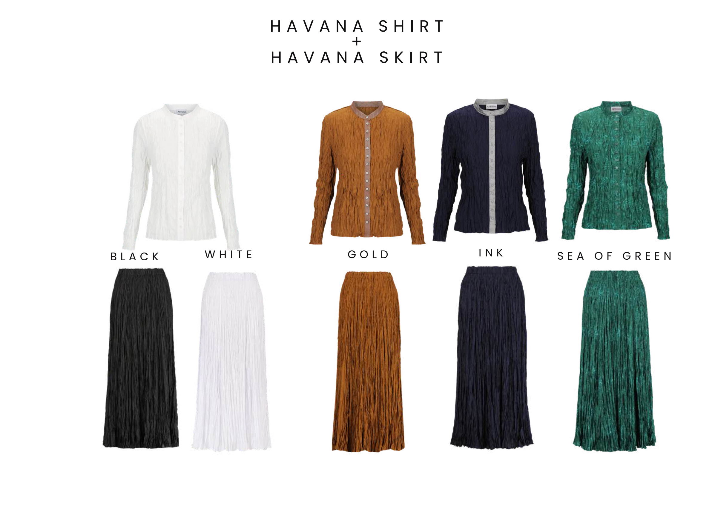 Alquema Havana Skirt - WHITE