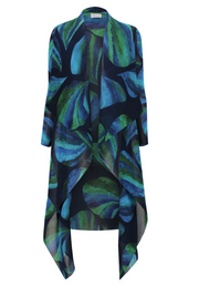 Alquema Long Collare Coat - HARLEQUIN