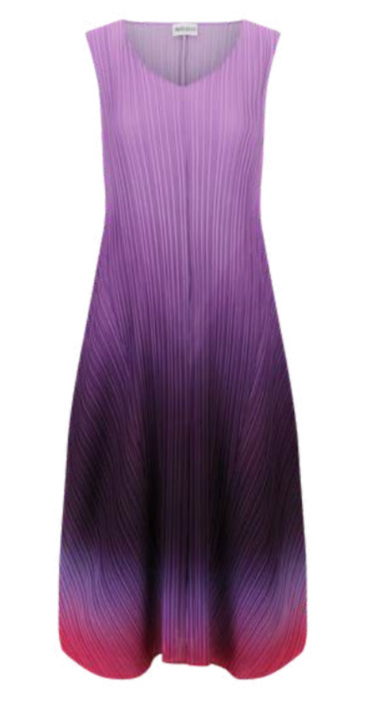 Alquema Long Estrella Dress - LILAC BREEZE