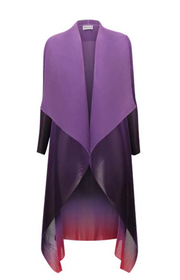 Alquema Long Collare Coat - LILAC BREEZE
