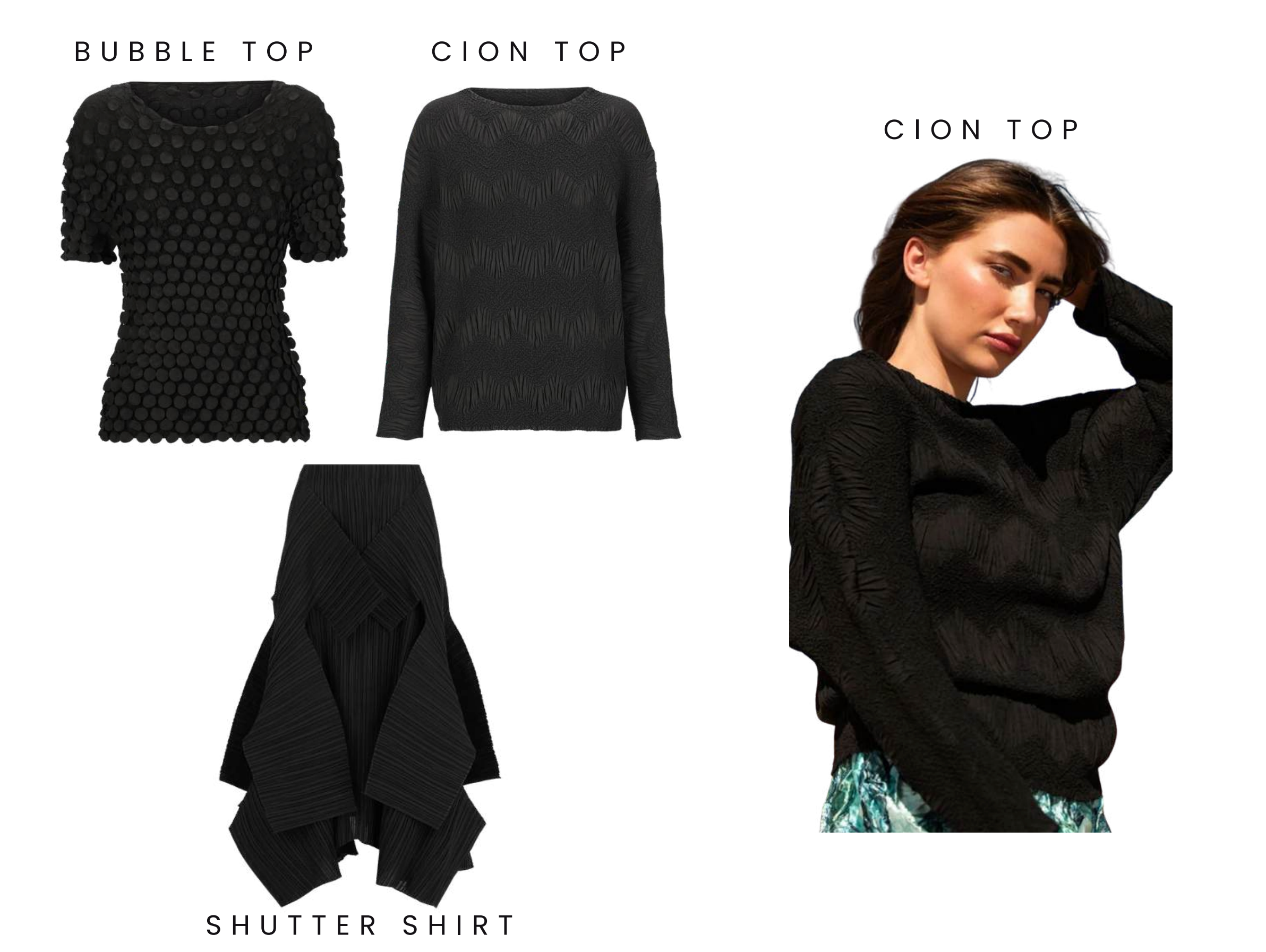 Alquema Bubble Top - BLACK